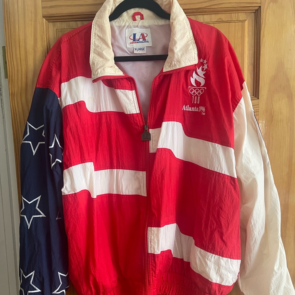 vintage 1996 ATL olympics jacket